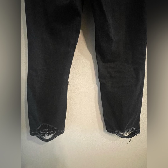 Abercrombie & Fitch Ultra High Rise Ankle Straight Jeans 26 Short black - Picture 5 of 11